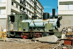 Henschel locomotive at Santa Cruz