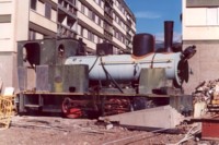 Henschel locomotive at Santa Cruz